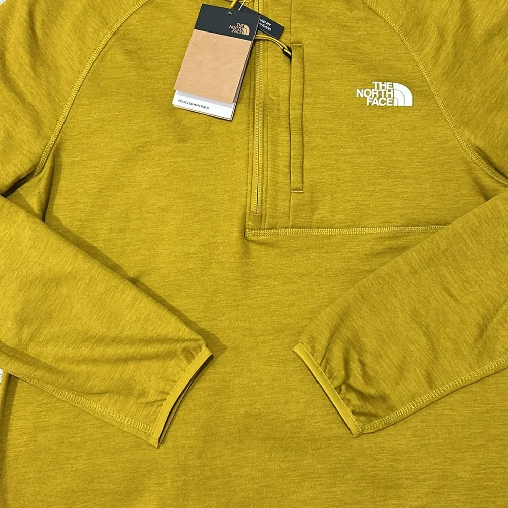 THE NORTH FACE | MINERAL GOLD HEATHER CANYONLANDS 1/2 ZIP (For Men
